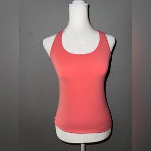 Lululemon Racerback Tank Top (S?) Pink Salmon